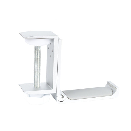 Headphone Bracket Internet Cafe Monitor Earphone Hanger Desktop Earphone Display Stand, Lock Clip Type (Silver), Paste Screw Type (Silver), Paste Screw Type (Black)
