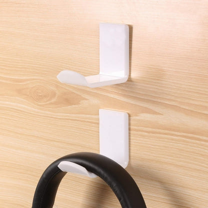 2 PCS Headphone Bracket Sticky Headset Hanger