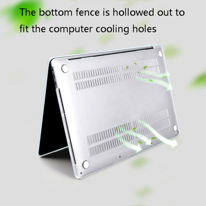 PC Crystal Transparent Laptop Protective Case