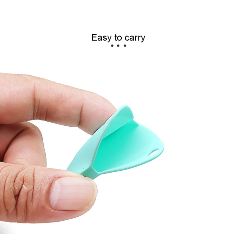 2 PCS Drop Shape  Shockproof Anti-scratch Silicone Protective Case with Carabiner for AirTag