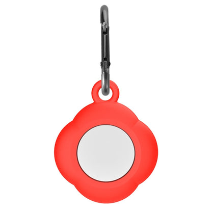 3 PCS Tracker Anti-Lost Silicone Protective Cover with Carabiner for AirTag 2nd Gen / AirTag 1st Gen