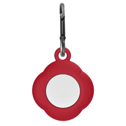3 PCS Tracker Anti-Lost Silicone Protective Cover with Carabiner for AirTag 2nd Gen / AirTag 1st Gen