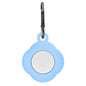 3 PCS Tracker Anti-Lost Silicone Protective Cover with Carabiner for AirTag 2nd Gen / AirTag 1st Gen