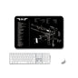 2 PCS Heat Transfer Non-Slip Single-Sided Office Gaming Mouse Pad, 2mm, 3mm