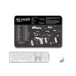 2 PCS Heat Transfer Non-Slip Single-Sided Office Gaming Mouse Pad, 2mm, 3mm