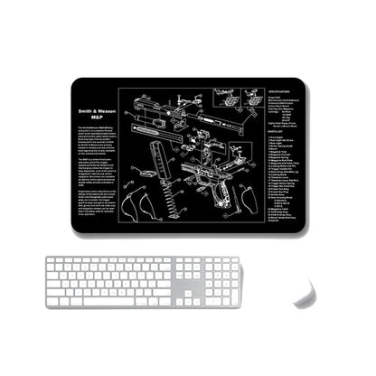 2 PCS Heat Transfer Non-Slip Single-Sided Office Gaming Mouse Pad