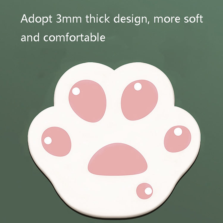 3 PCS XH12 Cats Claw Cute Cartoon Mouse Pad, Size: 280 x 250 x 3mm, White, Aquamarine, Marble, Light Blue, Lavender, Pink, Pink Purple, Skin Color, Grayish, Blue Yellow, Blue, Bright Blue, Green, Creamy-white, Ink Green, Dark Pink, Deep Pink White     ...