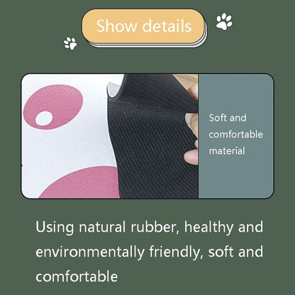 3 PCS XH12 Cats Claw Cute Cartoon Mouse Pad, Size: 280 x 250 x 3mm, White, Aquamarine, Marble, Light Blue, Lavender, Pink, Pink Purple, Skin Color, Grayish, Blue Yellow, Blue, Bright Blue, Green, Creamy-white, Ink Green, Dark Pink, Deep Pink White     ...