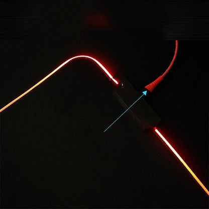 F-01 Rubber Thermal Transfer RGB Luminous Non-Slip Mouse Pad, 350x600x3mm, 350x600x4mm