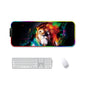 F-01 Rubber Thermal Transfer RGB Luminous Non-Slip Mouse Pad, 350x900x3mm, 350x900x4mm