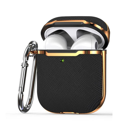 Plated Fabric Bluetooth Earphone Protective Cover + PC Protective Cover Case