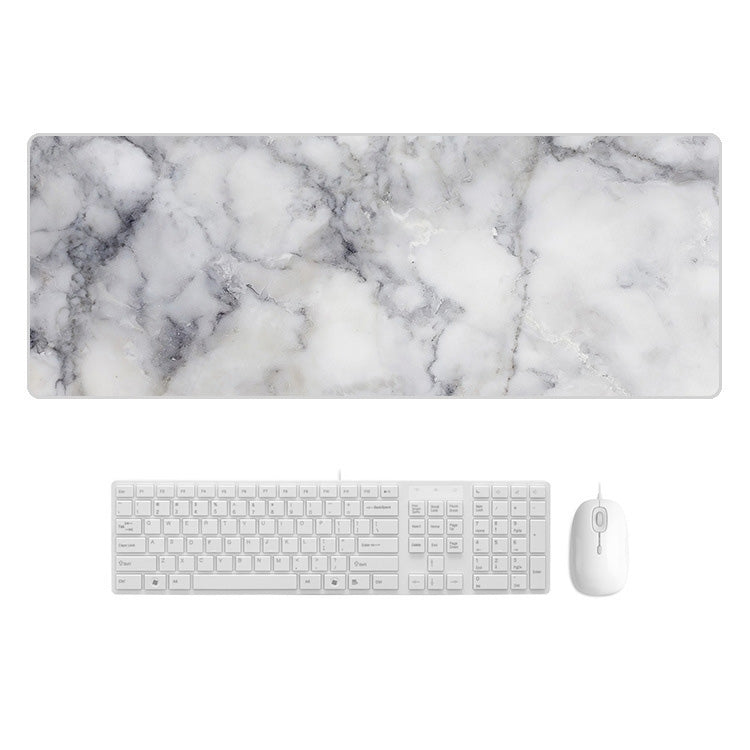 Marbling Wear-Resistant Rubber Mouse Pad, 300x700x5mm, 300x800x2mm