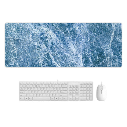 Marbling Wear-Resistant Rubber Mouse Pad, 300x700x5mm, 300x800x2mm