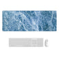Marbling Wear-Resistant Rubber Mouse Pad, 300x700x5mm, 300x800x2mm