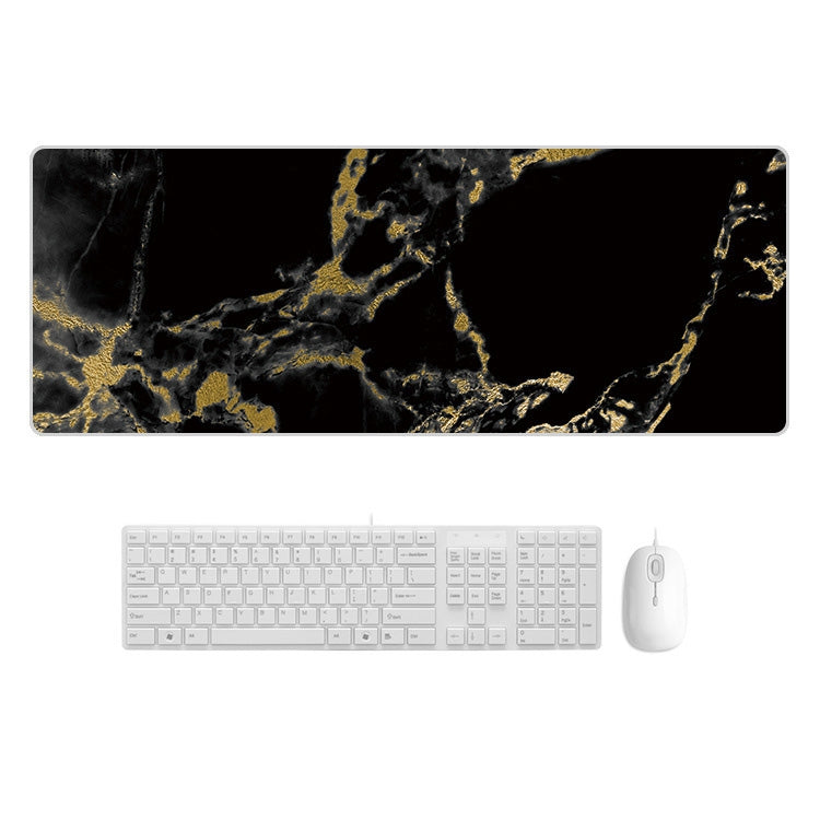 Marbling Wear-Resistant Rubber Mouse Pad, 300x700x5mm, 300x800x2mm