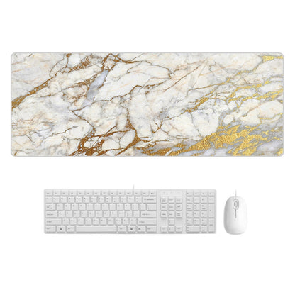 Marbling Wear-Resistant Rubber Mouse Pad, 300x800x3mm