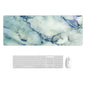 Marbling Wear-Resistant Rubber Mouse Pad, 300x800x3mm