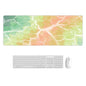 Marbling Wear-Resistant Rubber Mouse Pad, 300x800x3mm