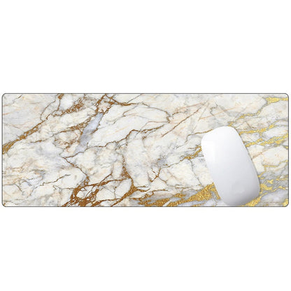 Marbling Wear-Resistant Rubber Mouse Pad, 300x800x3mm