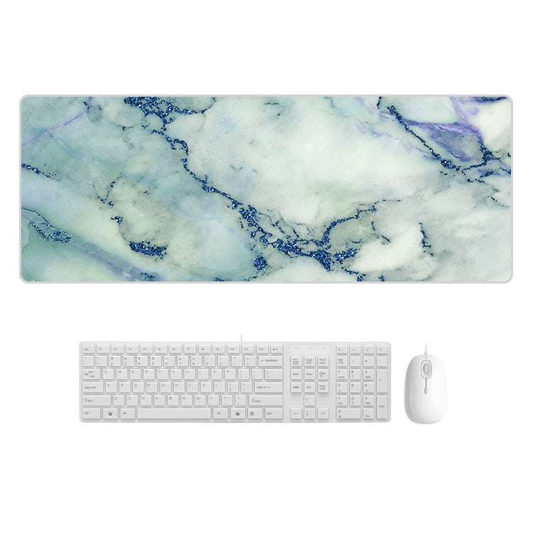 Marbling Wear-Resistant Rubber Mouse Pad, 300x800x4mm
