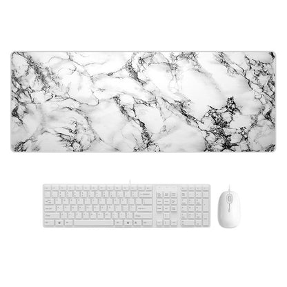 Marbling Wear-Resistant Rubber Mouse Pad, 400x900x2mm