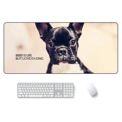 AM-DM01 Rubber Protect The Wrist Anti-Slip Office Study Mouse Pad, 300x700x3mm, 300x700x4mm