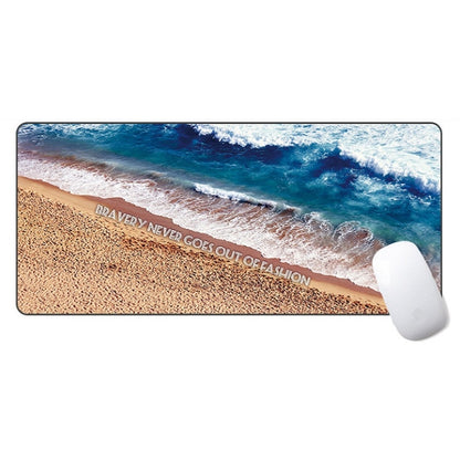 AM-DM01 Rubber Protect The Wrist Anti-Slip Office Study Mouse Pad, 300x700x5mm, 300x800x3mm