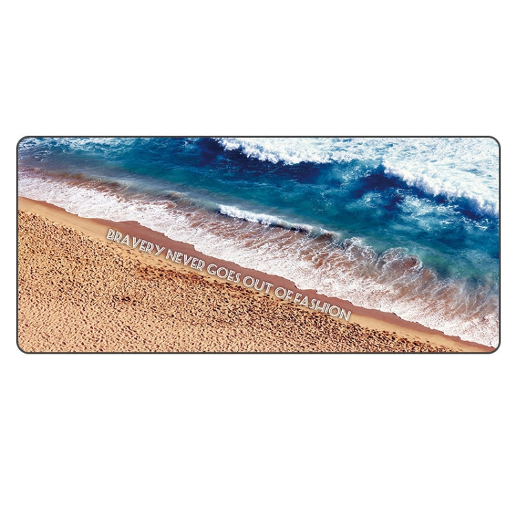 AM-DM01 Rubber Protect The Wrist Anti-Slip Office Study Mouse Pad, 300x800x4mm, 300x800x5mm