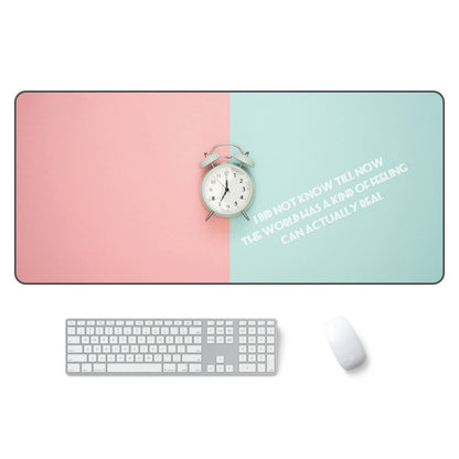 AM-DM01 Rubber Protect The Wrist Anti-Slip Office Study Mouse Pad, 300x800x4mm, 300x800x5mm