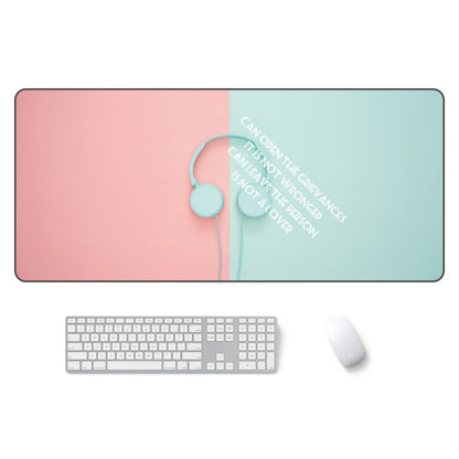 AM-DM01 Rubber Protect The Wrist Anti-Slip Office Study Mouse Pad, 300x800x4mm, 300x800x5mm