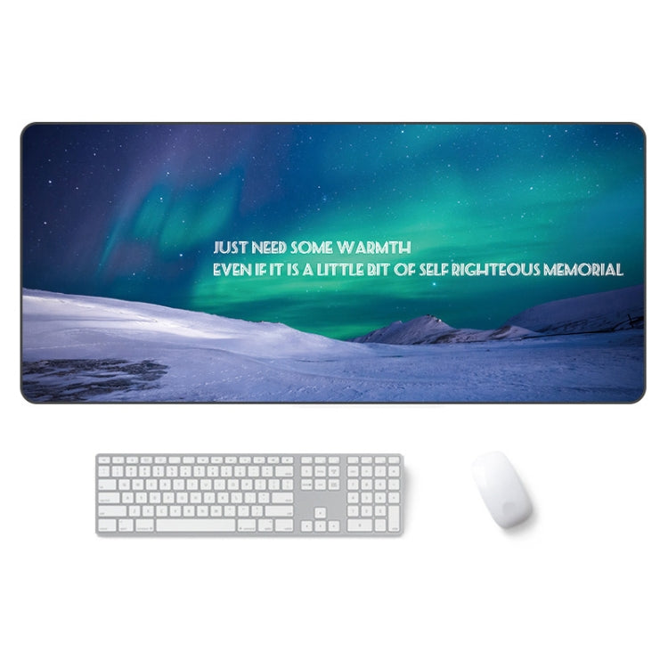 AM-DM01 Rubber Protect The Wrist Anti-Slip Office Study Mouse Pad, 300x800x4mm, 300x800x5mm