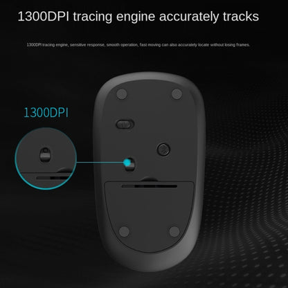 Rapoo M200G 1300 DPI 3 Keys Silent Wireless Mouse, White, Pink, Blue, Gray