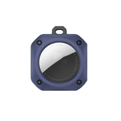 2 PCS For AirTag 2nd Gen / AirTag 1st Gen Positioning Tracker Anti-Drop Anti-Lost Case Printing Protective Case, Yellow, White, Brown, Green, Blue, Black