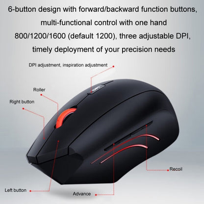 Lenovo Thinkbook Wireless Mouse Ergonomic Design Side Grip Mice