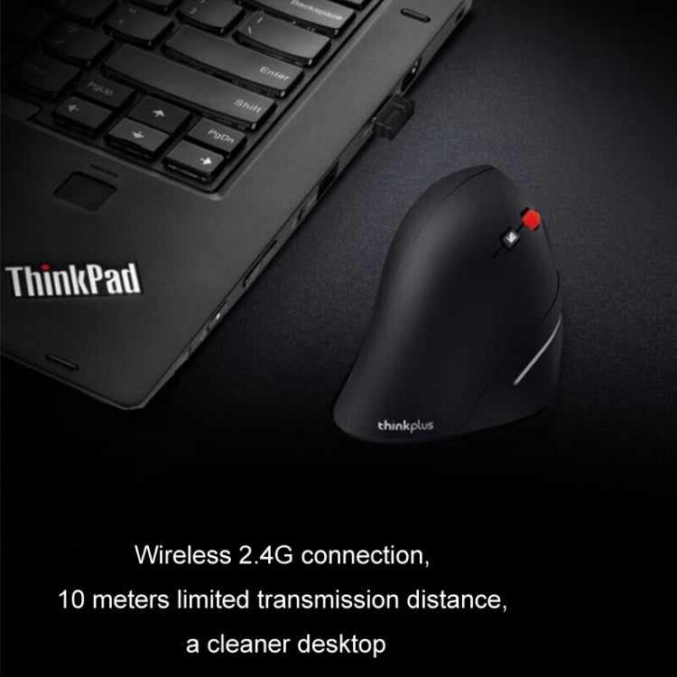 Lenovo Thinkbook Wireless Mouse Ergonomic Design Side Grip Mice