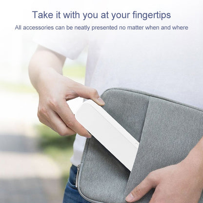 2 PCS Silicone Stylus Storage Box For Apple Pencil 1 / 2, Sky Blue, Night Green, Graphite Black, Tender Green, Cloves Purple, Sea Blue