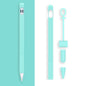 2 Sets 4 In 1 Stylus Silicone Protective Cover + Anti-Lost Rope Set For Apple Pencil 1