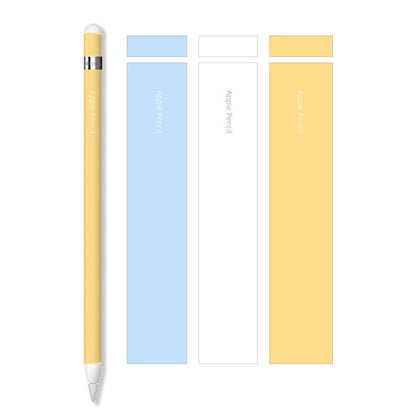 2 PCS 3 in 1 Stylus Frosted Protective Film Sticker Set For Apple Pencil 1