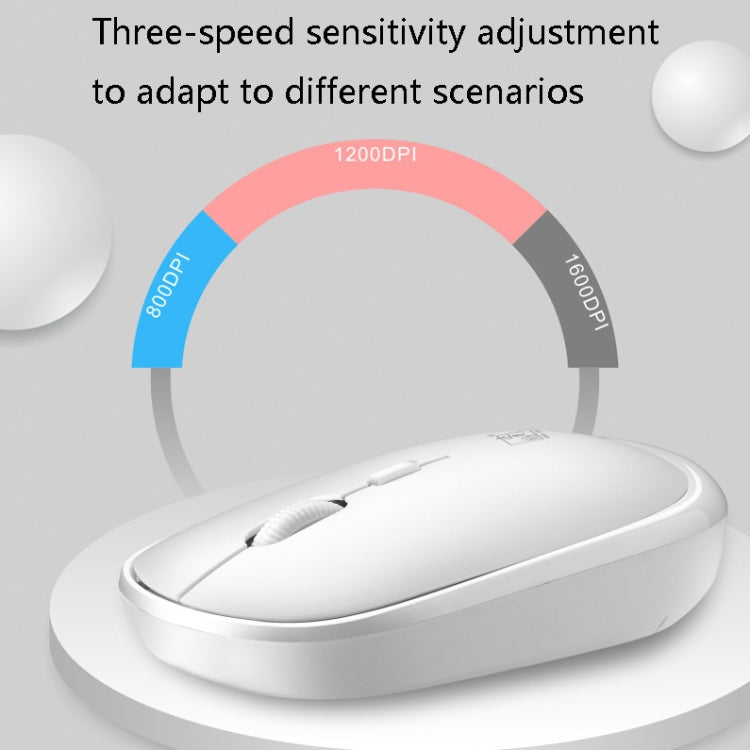 ZGB 301 4 Keys 1600 DPI 2.4G Wireless Mouse Notebook Desktop Universal Mouse, White, Pink, Blue, Black
