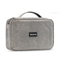 Baona BN-B005 Multi-Function Digital Storage Bag Hard Disk U Disk Earphone Storage Bag, Gray, Black