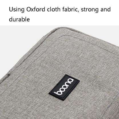 Baona BN-B005 Multi-Function Digital Storage Bag Hard Disk U Disk Earphone Storage Bag, Gray, Black