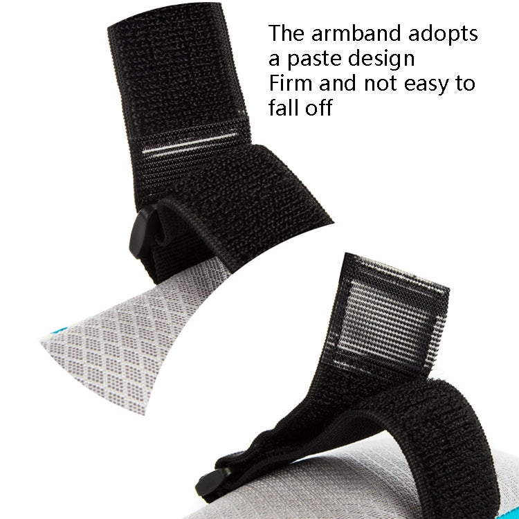 2 PCS B031 Running Mobile Phone Sports Arm Bag Outdoor Sports Fitness Mobile Phone Bag Wrist Bag, Pink, Pink Large, Purple, Purple Large, Gray, Gray Large, Green, Green Large