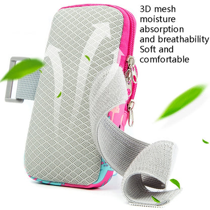 2 PCS B082 Sports Outdoor Arm Bag Mobile Phone Arm Band Running Fitness Mobile Phone Bag, Specification：