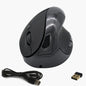 JSY-03 6 Keys Wireless Vertical Charging Mouse Ergonomic Vertical Optical Mouse, White, Red, Purple, Blue, Black, Silver Gray