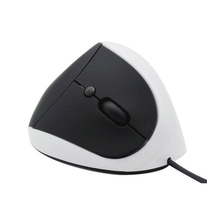 JSY-05 6 Keys Wired Vertical Mouse Ergonomics Brace Optical Mouse, White, Red, Purple, Blue, Black, Silver Gray