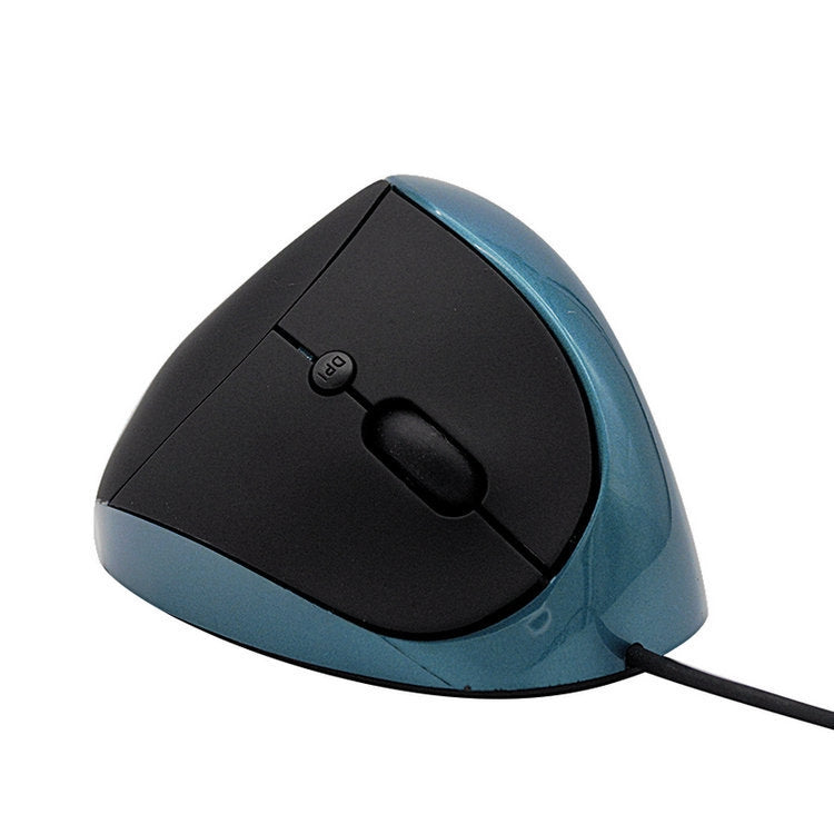 JSY-05 6 Keys Wired Vertical Mouse Ergonomics Brace Optical Mouse, White, Red, Purple, Blue, Black, Silver Gray