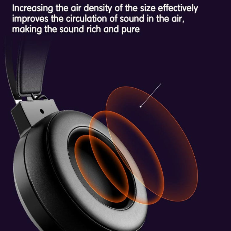 FOREV G99 USB RGBHead-Mounted Wired Headset With Microphone, Style:, Standard Version  (Colorful Light Pink )