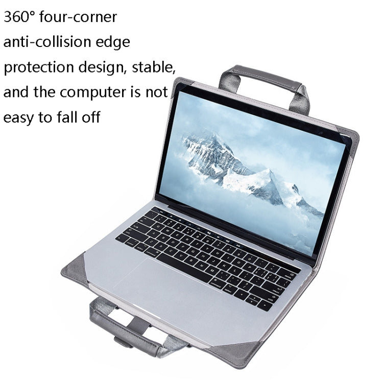 Book Style Laptop Protective Case Handbag For Macbook, 16 inch, 13 inch