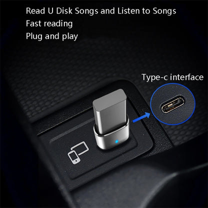 3 PCS USB 3.0 Female to USB-C / Type-C Male OTG Adapte with Indicator Light, 3 PCS with Indicator