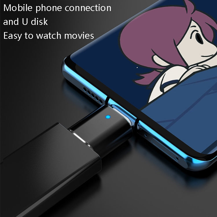 3 PCS USB 3.0 Female to USB-C / Type-C Male OTG Adapte with Indicator Light, 3 PCS with Indicator